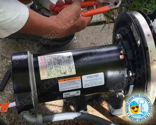 Replacing a pool pump in Walnut Creek, CA